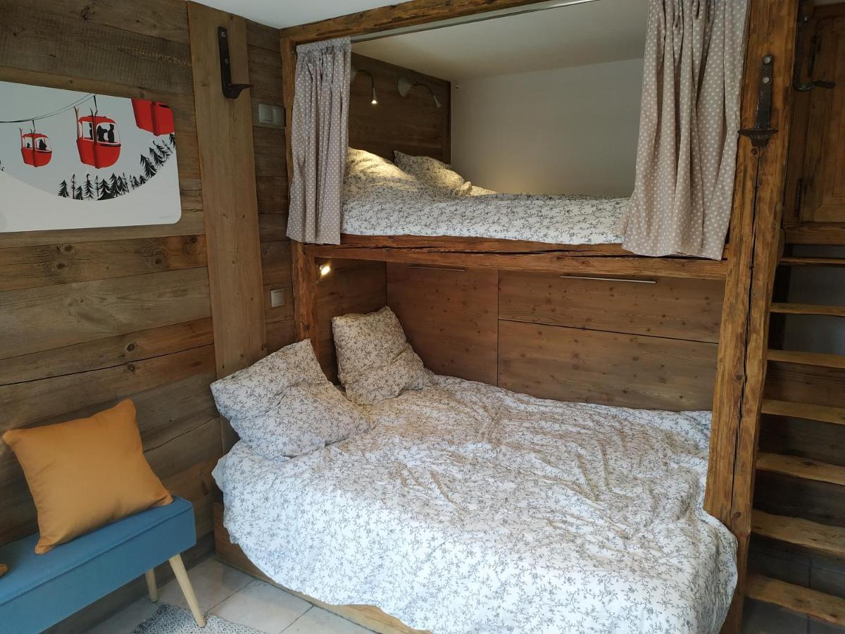Studio 4 pers Rue du Centre - Navette gratuite à 50 m Les Gets Exterior foto